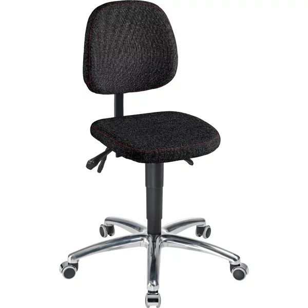 Workster Basic WF-05024 Arbeitsdrehstuhl mit Stoffbezug für normale Arbeitshöhe